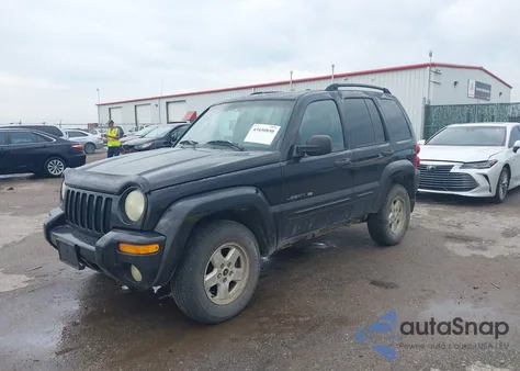 2002 Jeep Liberty Limited Edition из США, поврежденный, VIN 1J4GL58K12W263827